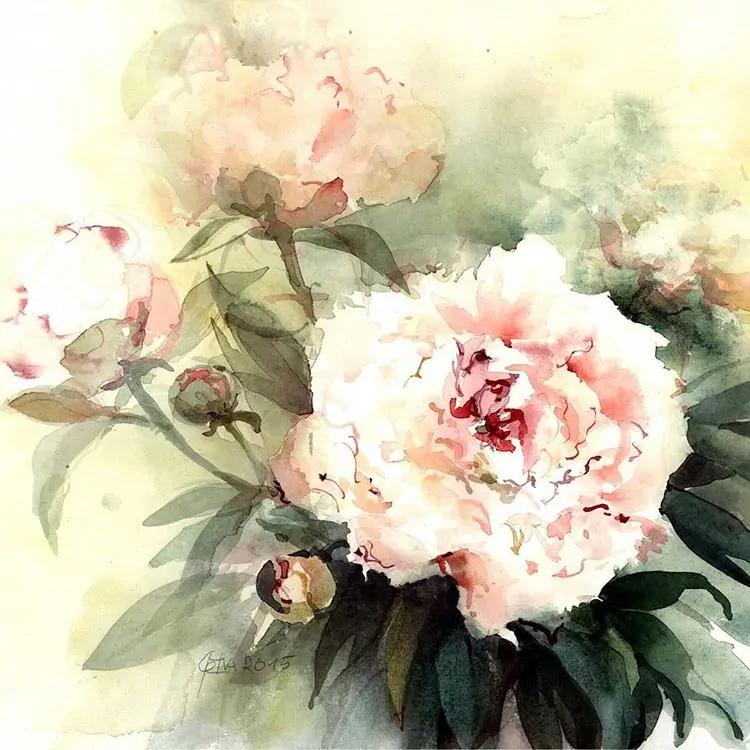 Gabriele Heckmann Aquarell